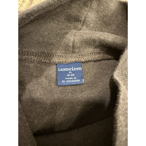 Lands' End Brown Turtleneck Long Sleeve Shirt Women’s XL 100% Cotton - Picture 4 of 9